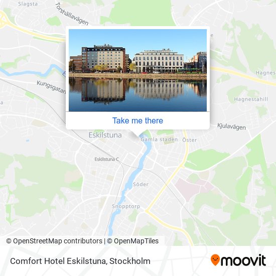 Comfort Hotel Eskilstuna map