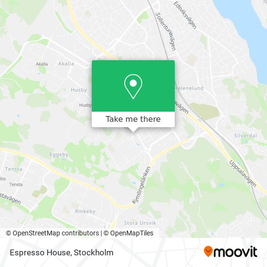 Espresso House map