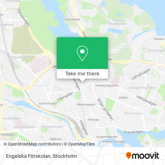 Engelska Förskolan map