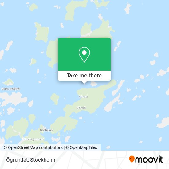 Ögrundet map