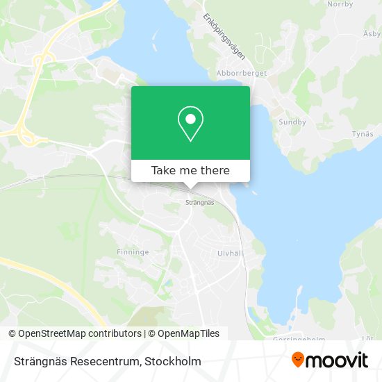 Strängnäs Resecentrum map