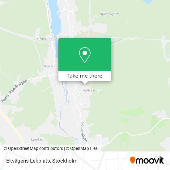 Ekvägens Lekplats map