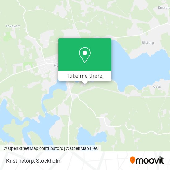 Kristinetorp map