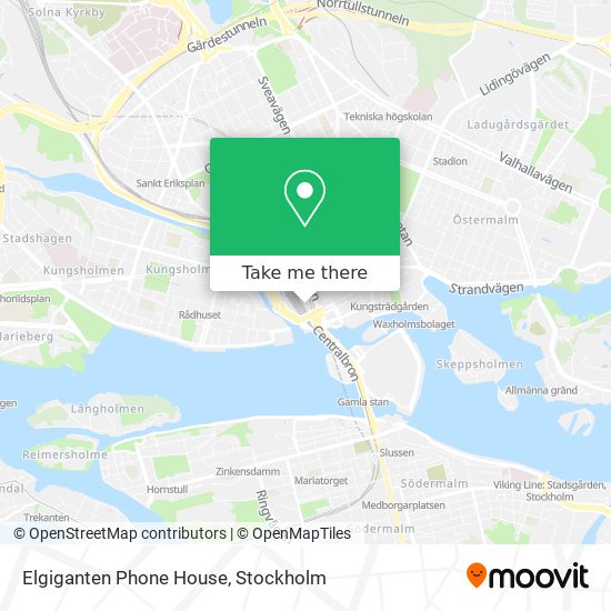 Elgiganten Phone House map