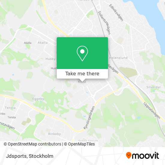 Jdsports map