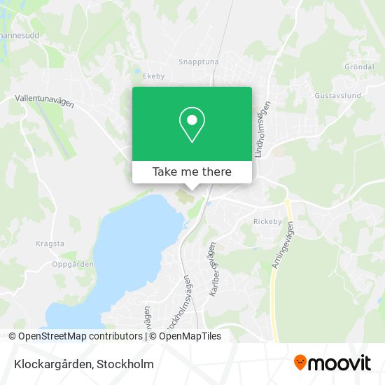 Klockargården map