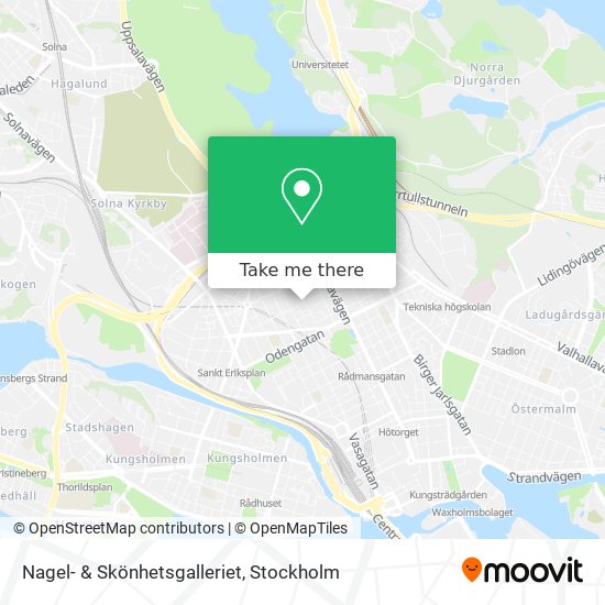 Nagel- & Skönhetsgalleriet map