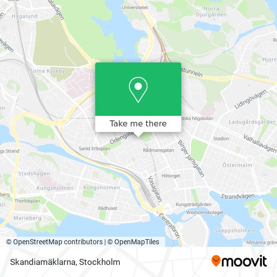 Skandiamäklarna map