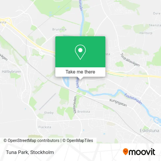 Tuna Park map