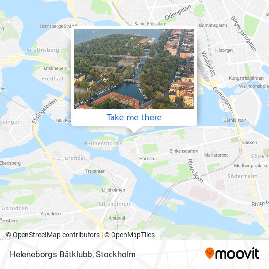 Heleneborgs Båtklubb map
