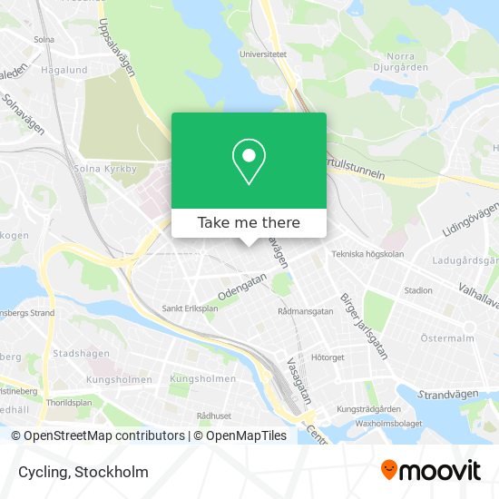 Cycling map