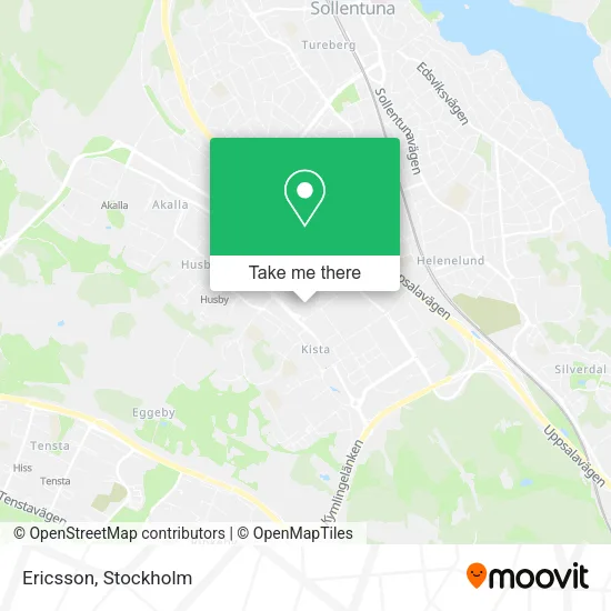 Ericsson map