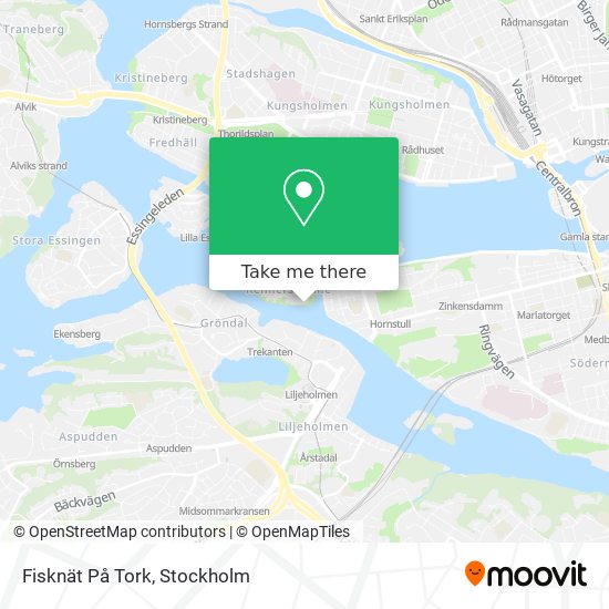 Fisknät På Tork map