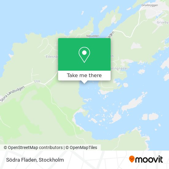 Södra Fladen map