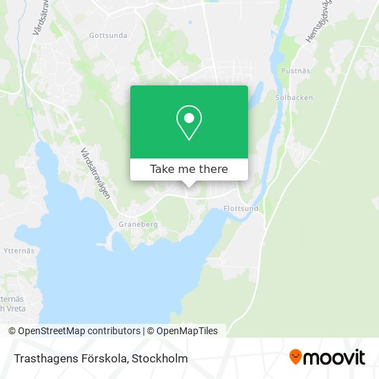 Trasthagens Förskola map