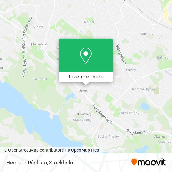 Hemköp Råcksta map