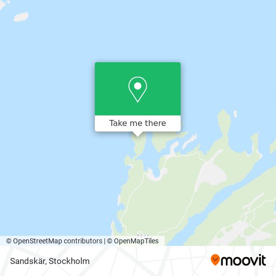 Sandskär map