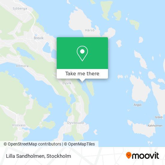 Lilla Sandholmen map