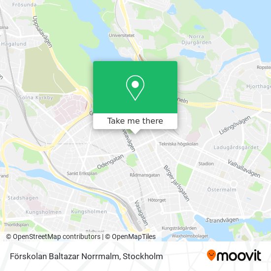 Förskolan Baltazar Norrmalm map