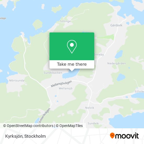 Kyrksjön map