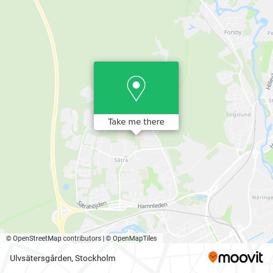 Ulvsätersgården map