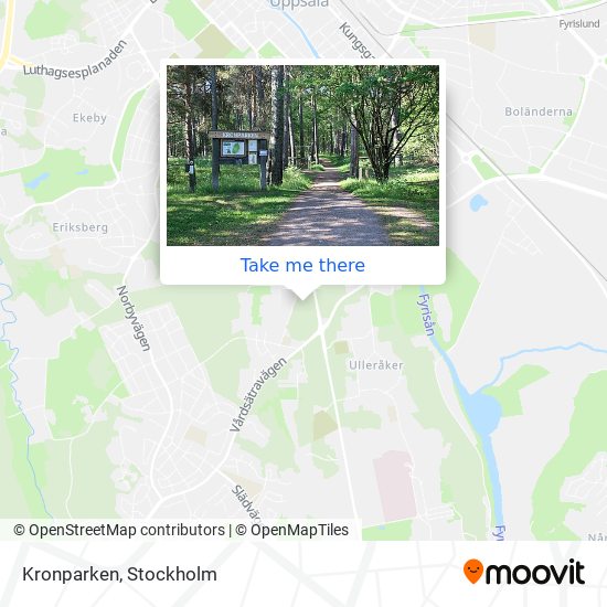 Kronparken map