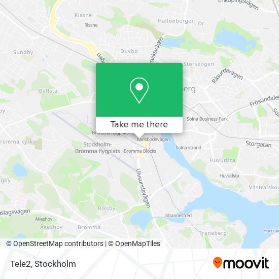 Tele2 map