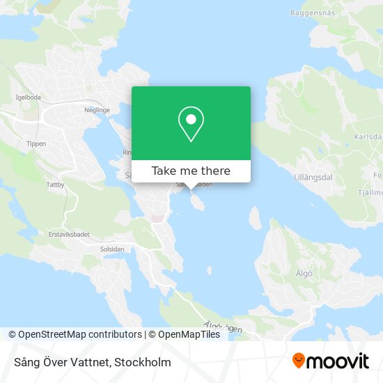 Sång Över Vattnet map