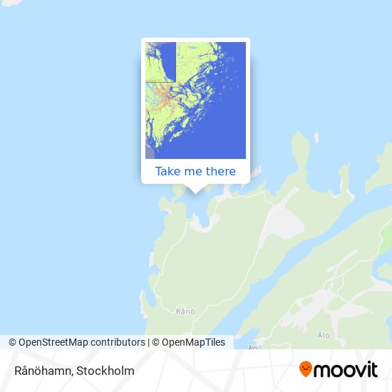 Rånöhamn map