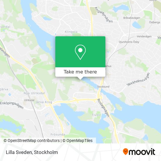 Lilla Sveden map