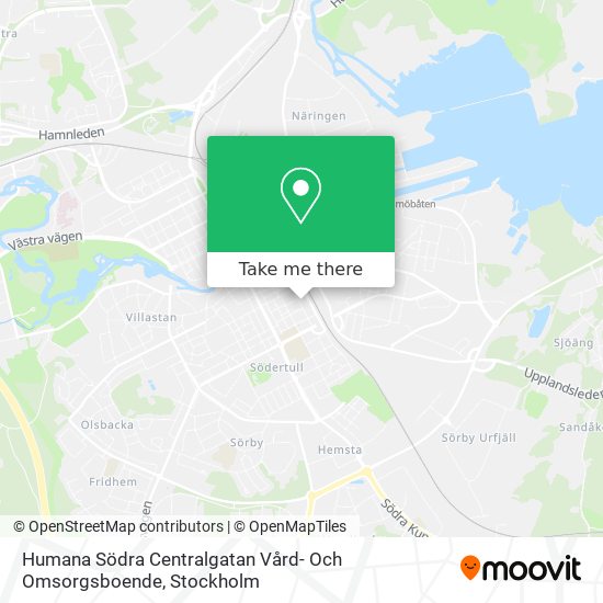 Humana Södra Centralgatan Vård- Och Omsorgsboende map