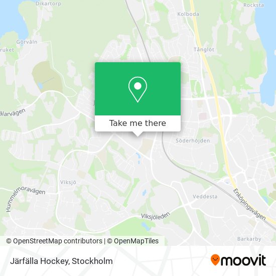 Järfälla Hockey map