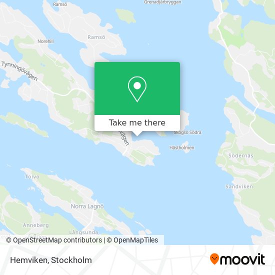 Hemviken map