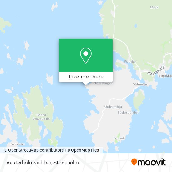 Västerholmsudden map