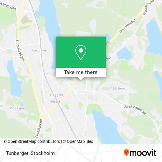 Tunberget map