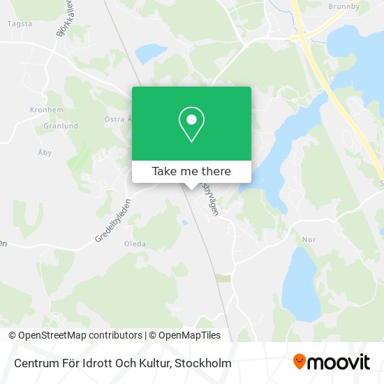 Centrum För Idrott Och Kultur map