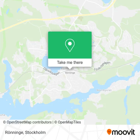 Rönninge map