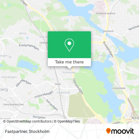 Fastpartner map