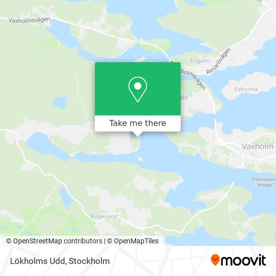 Lökholms Udd map