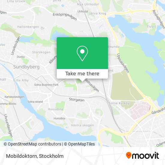 Mobildoktorn map