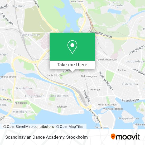 Scandinavian Dance Academy map