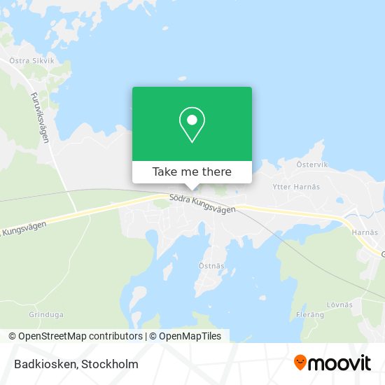 Badkiosken map