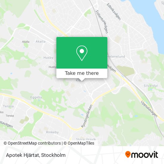 Apotek Hjärtat map