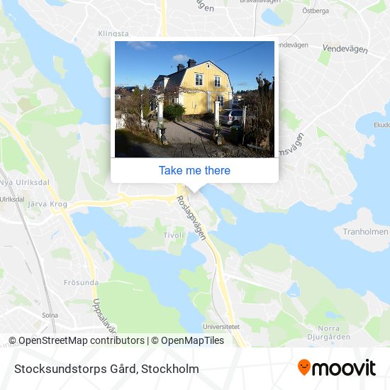Stocksundstorps Gård map