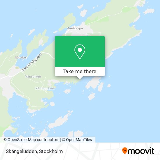 Skängeludden map