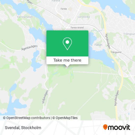 Svendal map