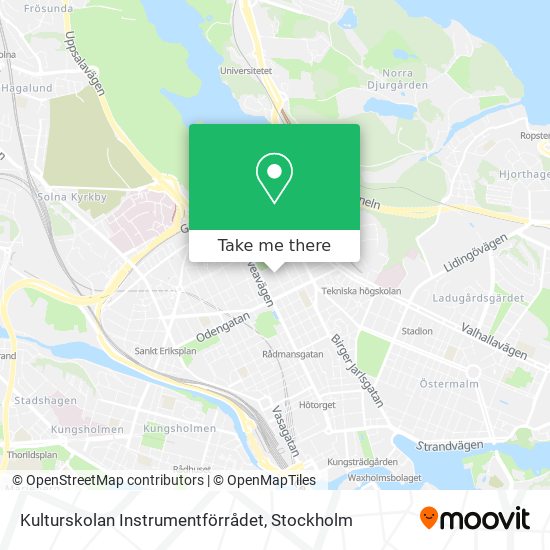 Kulturskolan Instrumentförrådet map