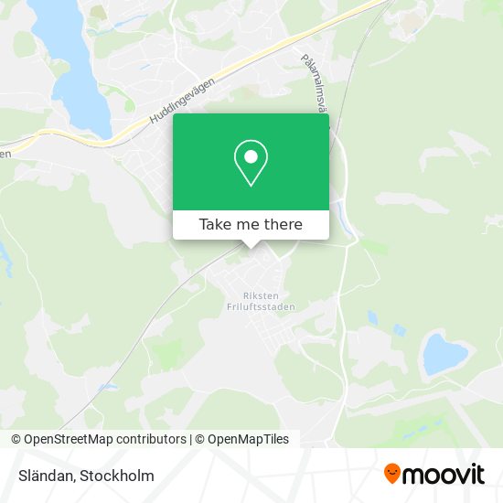 Sländan map