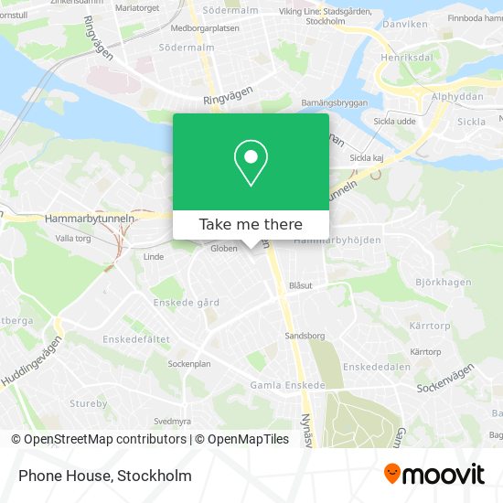 Phone House map