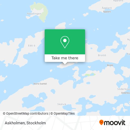 Askholmen map